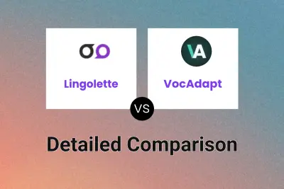 Lingolette vs VocAdapt Detailed comparison features, price