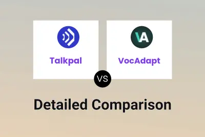 Talkpal vs VocAdapt Detailed comparison features, price