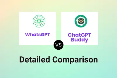 WhatsGPT vs ChatGPT Buddy Detailed comparison features, price