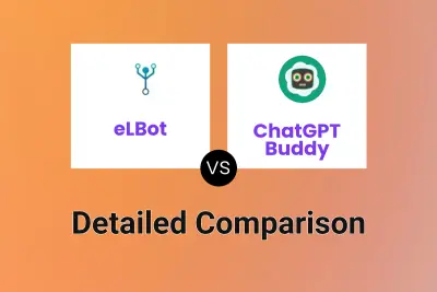 eLBot vs ChatGPT Buddy Detailed comparison features, price