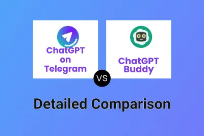 ChatGPT on Telegram vs ChatGPT Buddy Detailed comparison features, price