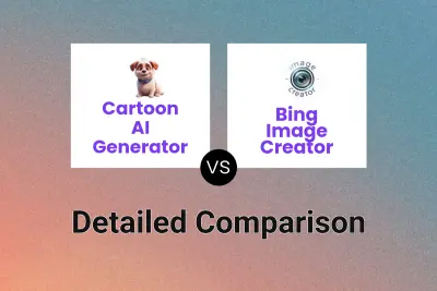 Cartoon AI Generator vs Bing Image Creator Detailed comparison features, price