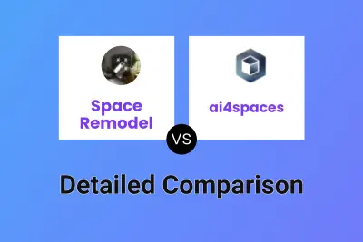 Space Remodel vs ai4spaces Detailed comparison features, price