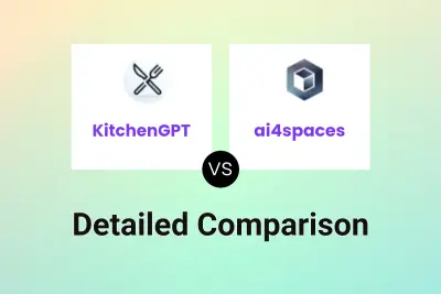 KitchenGPT vs ai4spaces Detailed comparison features, price