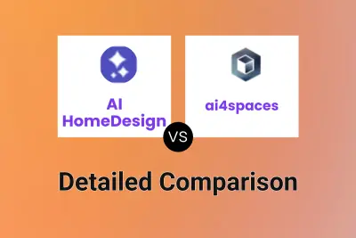 AI HomeDesign vs ai4spaces Detailed comparison features, price