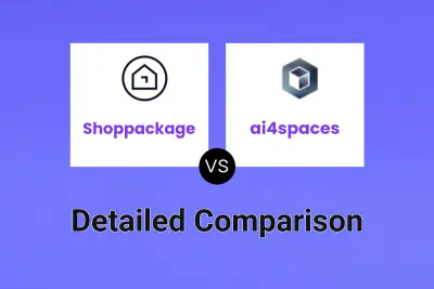 Shoppackage vs ai4spaces Detailed comparison features, price