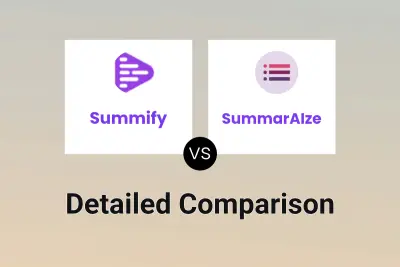 Summify vs SummarAIze Detailed comparison features, price