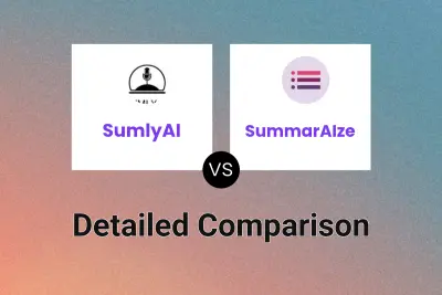 SumlyAI vs SummarAIze Detailed comparison features, price