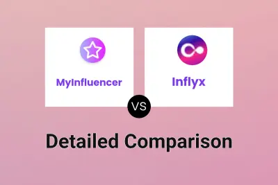 MyInfluencer vs Inflyx Detailed comparison features, price