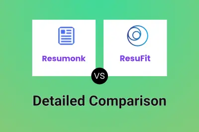 Resumonk vs ResuFit Detailed comparison features, price