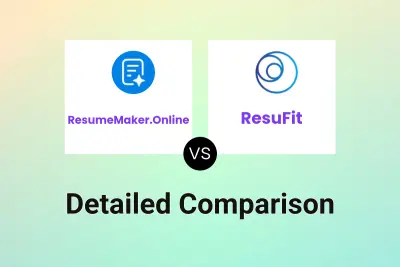 ResumeMaker.Online vs ResuFit Detailed comparison features, price