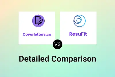 Coverletters.co vs ResuFit Detailed comparison features, price