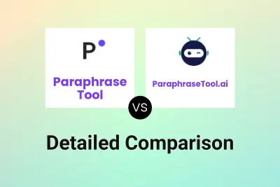 Paraphrase Tool vs ParaphraseTool.ai Detailed comparison features, price