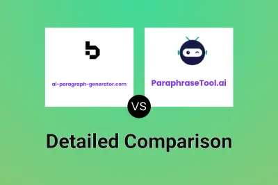 ai-paragraph-generator.com vs ParaphraseTool.ai Detailed comparison features, price