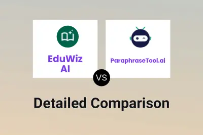 EduWiz AI vs ParaphraseTool.ai Detailed comparison features, price