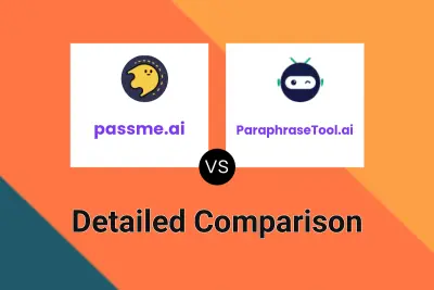 passme.ai vs ParaphraseTool.ai Detailed comparison features, price