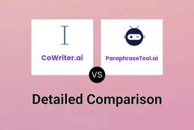 CoWriter.ai vs ParaphraseTool.ai Detailed comparison features, price