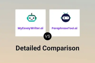 MyEssayWriter.ai vs ParaphraseTool.ai Detailed comparison features, price