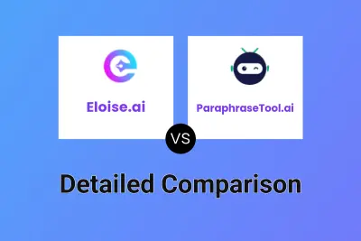 Eloise.ai vs ParaphraseTool.ai Detailed comparison features, price