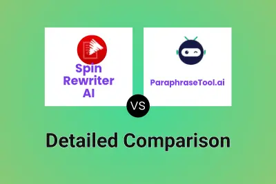 Spin Rewriter AI vs ParaphraseTool.ai Detailed comparison features, price