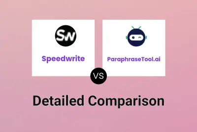 Speedwrite vs ParaphraseTool.ai Detailed comparison features, price