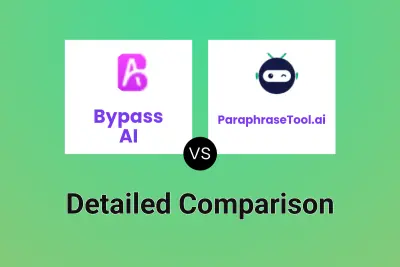 Bypass AI vs ParaphraseTool.ai Detailed comparison features, price