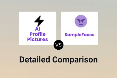 AI Profile Pictures vs SampleFaces Detailed comparison features, price