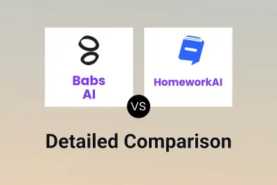 Babs AI vs HomeworkAI Detailed comparison features, price