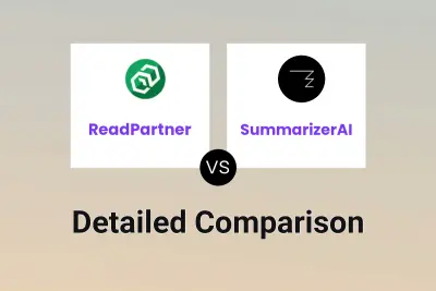 ReadPartner vs SummarizerAI Detailed comparison features, price