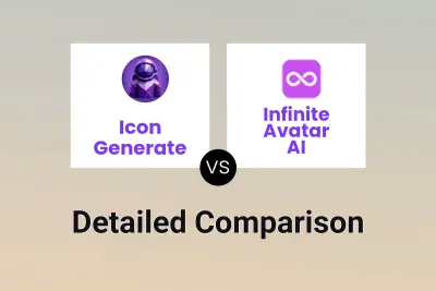 Icon Generate vs Infinite Avatar AI Detailed comparison features, price