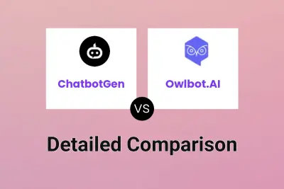 ChatbotGen vs Owlbot.AI Detailed comparison features, price