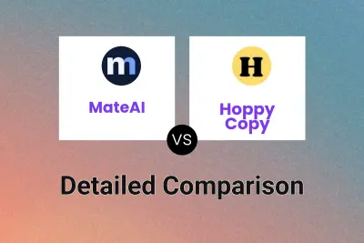 MateAI vs Hoppy Copy Detailed comparison features, price