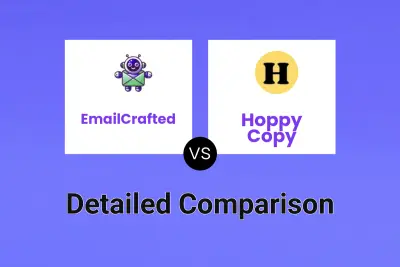 EmailCrafted vs Hoppy Copy Detailed comparison features, price