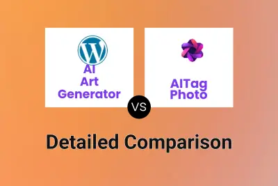 AI Art Generator vs AITag Photo Detailed comparison features, price