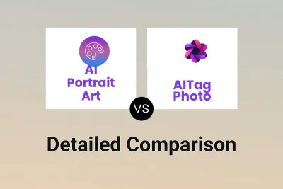 AI Portrait Art vs AITag Photo Detailed comparison features, price