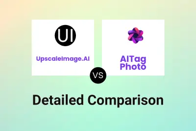 UpscaleImage.AI vs AITag Photo Detailed comparison features, price