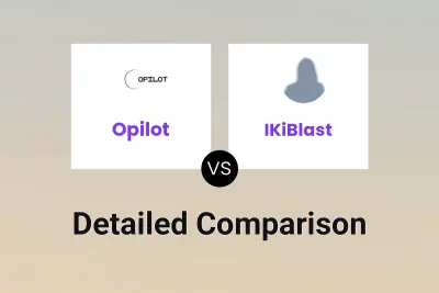 Opilot vs IKiBlast Detailed comparison features, price