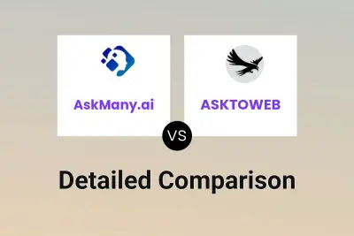 AskMany.ai vs ASKTOWEB Detailed comparison features, price