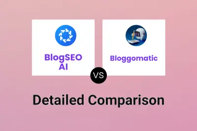 BlogSEO AI vs Bloggomatic Detailed comparison features, price