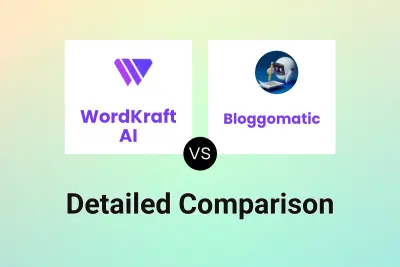 WordKraft AI vs Bloggomatic Detailed comparison features, price