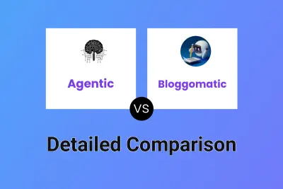 Agentic vs Bloggomatic Detailed comparison features, price