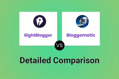 RightBlogger vs Bloggomatic Detailed comparison features, price