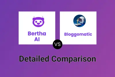 Bertha AI vs Bloggomatic Detailed comparison features, price