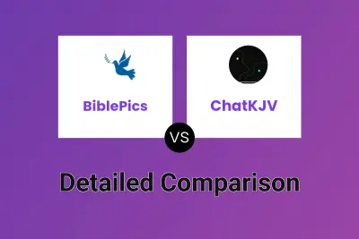 BiblePics vs ChatKJV Detailed comparison features, price