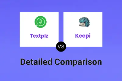 Textplz vs Keepi Detailed comparison features, price