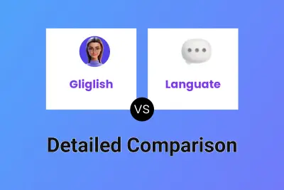 Gliglish vs Languate Detailed comparison features, price