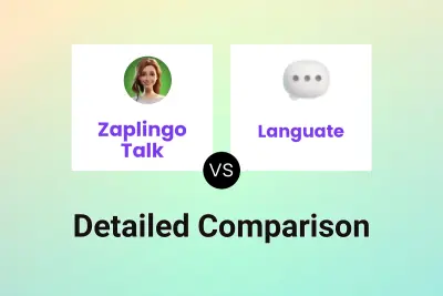 Zaplingo Talk vs Languate Detailed comparison features, price