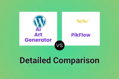 AI Art Generator vs PikFlow Detailed comparison features, price