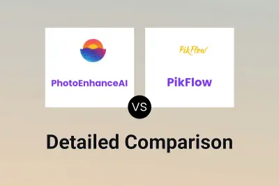 PhotoEnhanceAI vs PikFlow Detailed comparison features, price