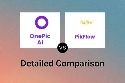 OnePic AI vs PikFlow Detailed comparison features, price